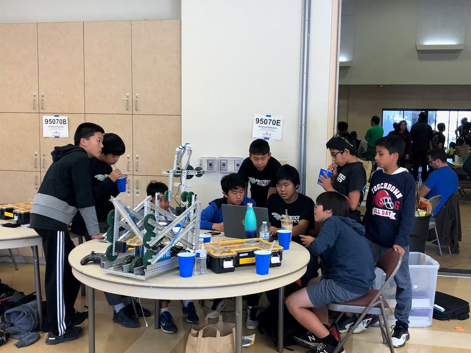 Redwood Robotics Students.